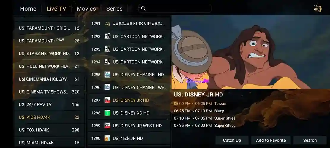 Preview 2 - Volar TV Premium IPTV Subscription